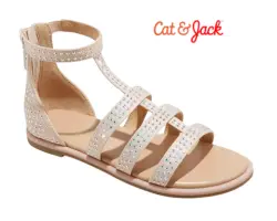 Kids' Rainee Gladiator Sandals - Cat & Jack™ Blush