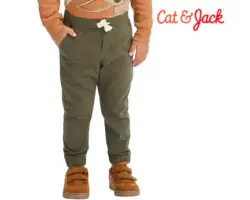 Toddler Boys' Woven Jogger Pants - Cat & Jack™